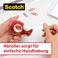 Lade das Bild in den Galerie-Viewer, Scotch® Crystal Klebeband, Nachfüllpackung, 19 mm x 25 m, 1 Rolle | Packung (1 Stück)