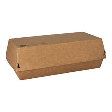 Lade das Bild in den Galerie-Viewer, PAPSTAR Baguetteboxen "pure", braun, 7,5x10,7x22 cm, 100% Fair | Folie (25 Stück)