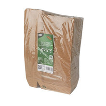 Lade das Bild in den Galerie-Viewer, PAPSTAR 80 Pommes-Frites-Trays, Pappe "pure" 2-geteilt braun "100% Fair" 2-geteilt