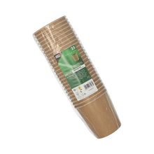 Lade das Bild in den Galerie-Viewer, PAPSTAR Suppenbecher rund, 9,8 cm, braun, ideal für Suppen | Folie (25 Stück)