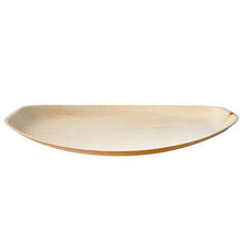 Lade das Bild in den Galerie-Viewer, PAPSTAR Palmblatt Tabletts "pure" oval, 37x25 cm, umweltfreundlich | Schrumpffolie (25 Stück)
