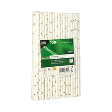 Lade das Bild in den Galerie-Viewer, PAPSTAR 100 Trinkhalme, Papier Ø 6 mm