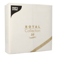 Lade das Bild in den Galerie-Viewer, PAPSTAR 50 Servietten "ROYAL Collection" 1/8-Falz 40 x 40 cm