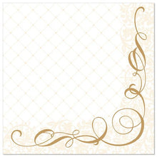Lade das Bild in den Galerie-Viewer, PAPSTAR 50 Servietten "ROYAL Collection" 1/4-Falz 40 x 40 cm gold