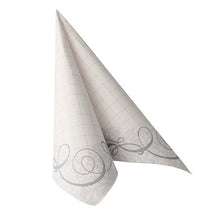 Lade das Bild in den Galerie-Viewer, PAPSTAR 50 Servietten "ROYAL Collection" 1/4-Falz 40 x 40 cm grau