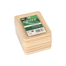 Lade das Bild in den Galerie-Viewer, PAPSTAR 50 Fingerfood - Teller, Holz "pure"