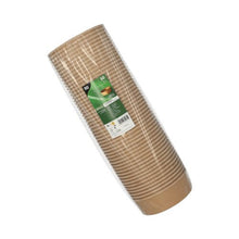 Lade das Bild in den Galerie-Viewer, PAPSTAR 50 Salatschalen, Pappe mit PLA-Beschichtung rund braun