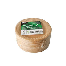 Lade das Bild in den Galerie-Viewer, PAPSTAR 100 Teller, Pappe "pure" rund