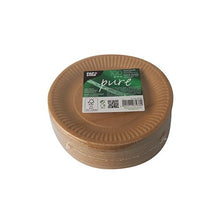 Lade das Bild in den Galerie-Viewer, PAPSTAR 100 Teller, Pappe "pure" rund