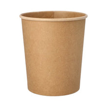 Lade das Bild in den Galerie-Viewer, PAPSTAR Suppenbecher rund, 11,5 cm, braun, ideal für Suppen | Folie (25 Stück)