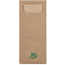 Lade das Bild in den Galerie-Viewer, PAPSTAR 520 Bestecktaschen 20 cm x 8,5 cm 33 x 33 cm 2-lag. mit passender Serviette