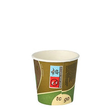 Lade das Bild in den Galerie-Viewer, Starpak Trinkbecher, Pappe "To Go" 0,1 l Ø 6,3 cm · 6 cm | Schrumpffolie (80 Stück)