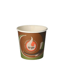 Lade das Bild in den Galerie-Viewer, Starpak Trinkbecher, Pappe "To Go" 0,1 l Ø 6,3 cm · 6 cm | Schrumpffolie (80 Stück)
