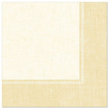 Lade das Bild in den Galerie-Viewer, PAPSTAR 50 Servietten "ROYAL Collection" 1/4-Falz 40 x 40 cm champagner
