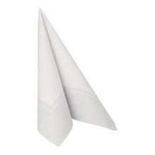 Lade das Bild in den Galerie-Viewer, PAPSTAR 50 Servietten "ROYAL Collection" 1/4-Falz 40 x 40 cm weiss