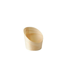 Lade das Bild in den Galerie-Viewer, PAPSTAR 50 Snackbecher, Holz "pure" 7,2 cm Höhe