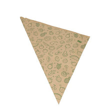 Lade das Bild in den Galerie-Viewer, PAPSTAR 1000 Spitztüten, Kraftpapier braun "Fruits & Vegs"