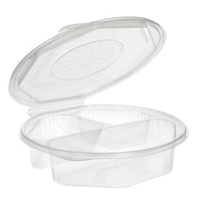 Lade das Bild in den Galerie-Viewer, Starpak 25 Menüboxen mit Klappdeckeln, PP transparent 8-eckig - 5,9 cm x 21,5 cm x 21,5 cm