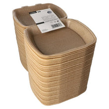 Lade das Bild in den Galerie-Viewer, Starpak 50 Menüboxen mit Klappdeckel, XPP 7 cm x 20,5 cm x 24 cm beige