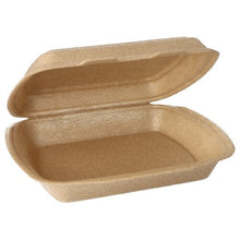 Lade das Bild in den Galerie-Viewer, Starpak 50 Menüboxen mit Klappdeckel, XPP 7 cm x 20,5 cm x 24 cm beige