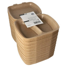 Lade das Bild in den Galerie-Viewer, Starpak 50 Menüboxen mit Klappdeckel, XPP 7 cm x 20,5 cm x 24 cm beige