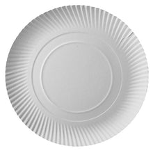 Lade das Bild in den Galerie-Viewer, PAPSTAR 25 Teller, Pappe "pure" rund weiss