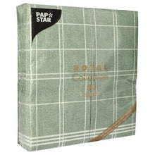 Lade das Bild in den Galerie-Viewer, PAPSTAR 50 Servietten "ROYAL Collection" 1/6-Falz 48 cm x 33 cm "Kitchen Craft"
