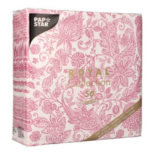 Lade das Bild in den Galerie-Viewer, PAPSTAR 50 Servietten "ROYAL Collection" 1/4-Falz 40 x 40 cm fuchsia