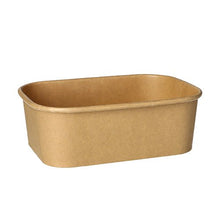 Lade das Bild in den Galerie-Viewer, PAPSTAR 25 Verpackungsbecher, Pappe rechteckig braun