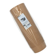 Lade das Bild in den Galerie-Viewer, Starpak 50 Salatschalen, Pappe mit PE-Beschichtung rund braun