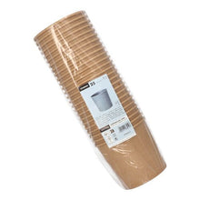 Lade das Bild in den Galerie-Viewer, Starpak 25 Suppenbecher, Pappe rund Ø 11,5 cm braun