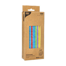 Lade das Bild in den Galerie-Viewer, PAPSTAR 100 Trinkhalme, Papier Ø 6 mm