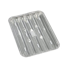 Lade das Bild in den Galerie-Viewer, Starpak 10 Grillschalen, Alu eckig 1,4 cm x 16,3 cm x 22,7 cm | Folie (10 Stück)