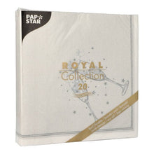 Lade das Bild in den Galerie-Viewer, PAPSTAR 20 Servietten "ROYAL Collection" 1/4-Falz 40 cm x 40 cm