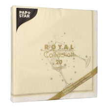 Lade das Bild in den Galerie-Viewer, PAPSTAR 20 Servietten "ROYAL Collection" 1/4-Falz 40 cm x 40 cm