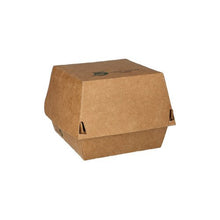 Lade das Bild in den Galerie-Viewer, PAPSTAR 80 Burgerboxen, Pappe braun "100% Fair"