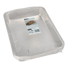 Lade das Bild in den Galerie-Viewer, Starpak 5 Bratschalen, Alu eckig 3,15 l 5 cm x 25 cm x 36,6 cm silber | Schrumpffolie (5 Stück)