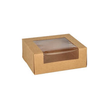 Lade das Bild in den Galerie-Viewer, PAPSTAR 25 Sushi-Schalen, Pappe eckig braun