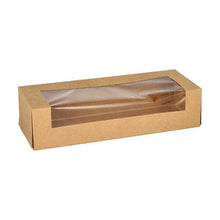 Lade das Bild in den Galerie-Viewer, PAPSTAR 25 Sushi-Schalen, Pappe eckig braun