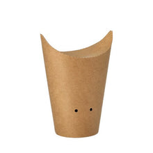 Lade das Bild in den Galerie-Viewer, PAPSTAR 50 Pommes-Frites-Schütte, Pappe rund Ø 6 cm braun