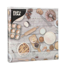 Lade das Bild in den Galerie-Viewer, PAPSTAR 20 Servietten, 33 cm x 33 cm 3-lagig 1/4-Falz Design Set 6