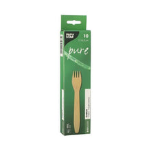 Lade das Bild in den Galerie-Viewer, PAPSTAR 10 Gabeln, Holz "pure"