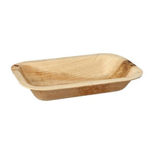 Lade das Bild in den Galerie-Viewer, PAPSTAR 25 Siegelschalen Palmblatt "pure" eckig