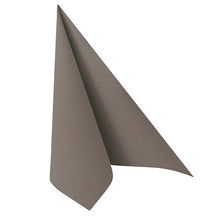 Lade das Bild in den Galerie-Viewer, PAPSTAR 50 Servietten "ROYAL Collection" 1/4-Falz 40 x 40 cm grau
