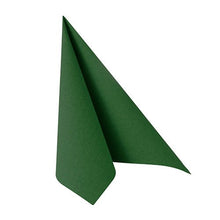 Lade das Bild in den Galerie-Viewer, PAPSTAR 50 Servietten "ROYAL Collection" 1/4-Falz 40 x 40 cm grün