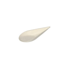 Lade das Bild in den Galerie-Viewer, PAPSTAR 50 Fingerfood - Teller, Zuckerrohr "pure" weiss
