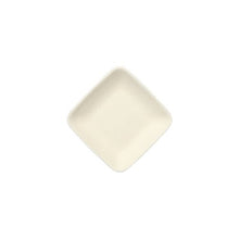 Lade das Bild in den Galerie-Viewer, PAPSTAR Fingerfood Teller eckig, Zuckerrohr "pure", 6,5 cm, weiß | Schrumpffolie (12 Stück)
