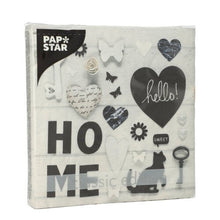 Lade das Bild in den Galerie-Viewer, PAPSTAR 20 Servietten, 33 cm x 33 cm 3-lagig 1/4-Falz Design Set 4