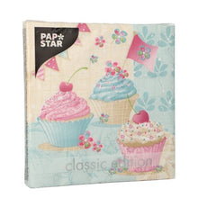 Lade das Bild in den Galerie-Viewer, PAPSTAR 20 Servietten, 33 cm x 33 cm 3-lagig 1/4-Falz Design Set 6