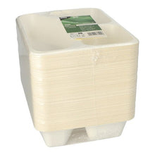 Lade das Bild in den Galerie-Viewer, PAPSTAR 50 Siegelschalen Zuckerrohr, PLA beschichtet 4,9 cm x 22,7 cm x 17,8 cm